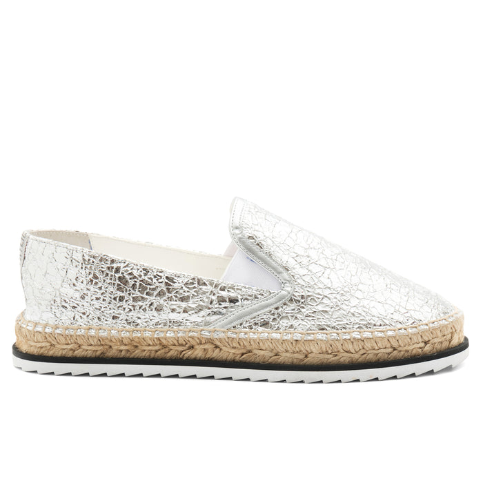 Slip-on espadrilles Kendall + Kylie envy silver