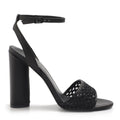 Kendall + Kylie Genna sandal in black with high heel