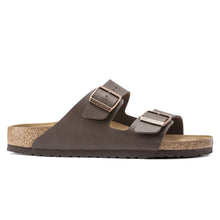 Arizona Birko-Flor Sandals in Dark Brown