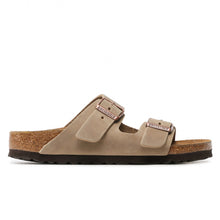 Mule Birkenstock Arizona tabac en cuir huilé