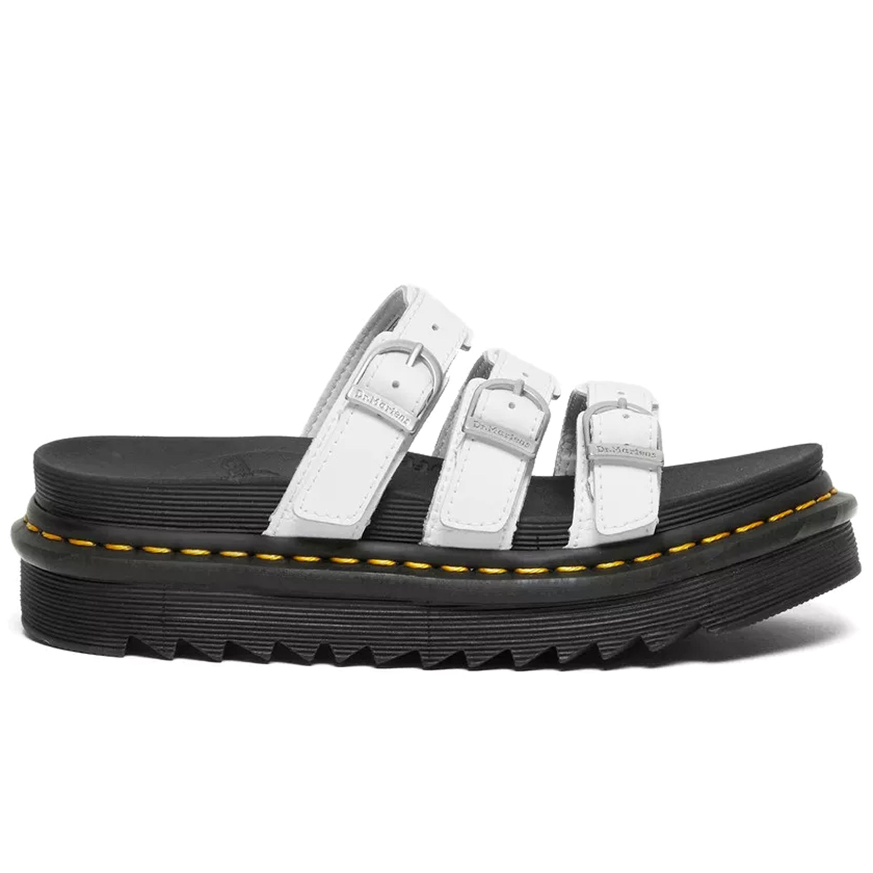 PE23---drmartens---BLAIRE SLIDEWHITE HYDRO LEATHER
