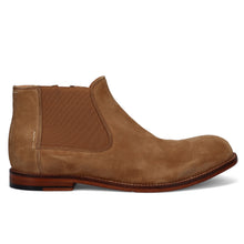 Boots beatles JP/David en daim doux noisette clair