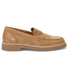 Mocassin homme Bekk en daim marron clair
