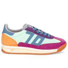 Barkley jogger multi suede fuchsia orange