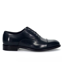 Blue brushed Oxford