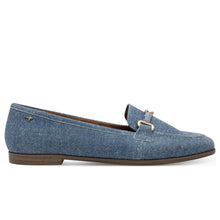 Mocassin femme Tamaris en tissu denim avec mors