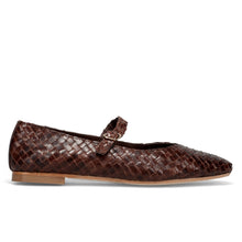 Mary jane flat Fulvia dark brown
