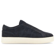 Baskets slip-on homme Hogan H-TV en daim souple bleu