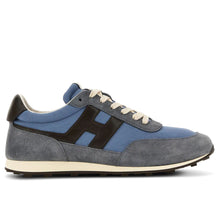 Athletic light blue - brown