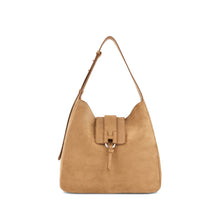 Hobo trend beige suede