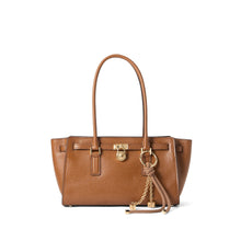 Hamilton modern small leather satchel