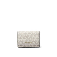 Cartera Michael Kors Bryant en ecopiel con logo color vainilla