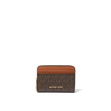 Jet set zip-around brown - acorn
