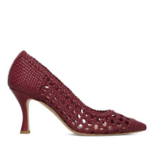 Chaussure intreccio indigo talon 75