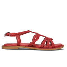 Flat intreccio rouge