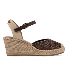 Espadrilles compensées marron