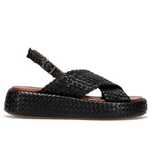 Flatform intreccio nero