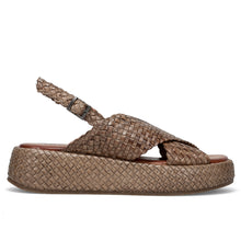 Flatform intreccio taupe